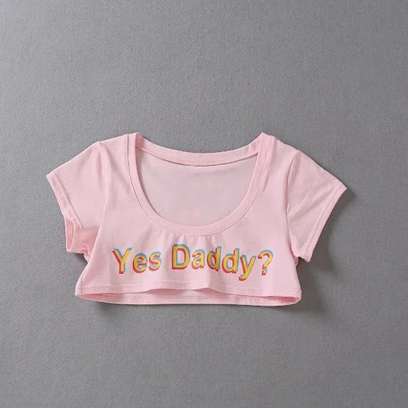 Daddy crop top