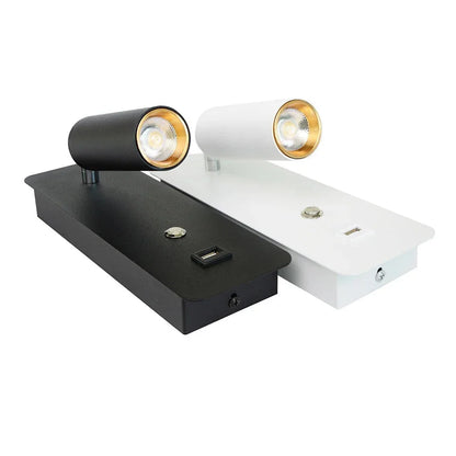 Lampe de chevet Murale LED avec Chargeur à Induction
