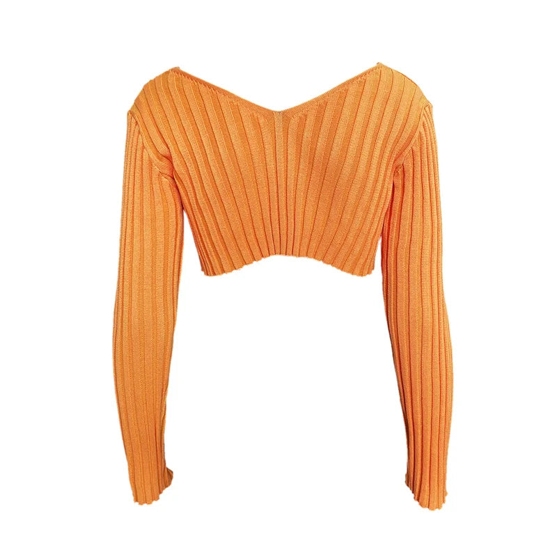 Gilet crop top