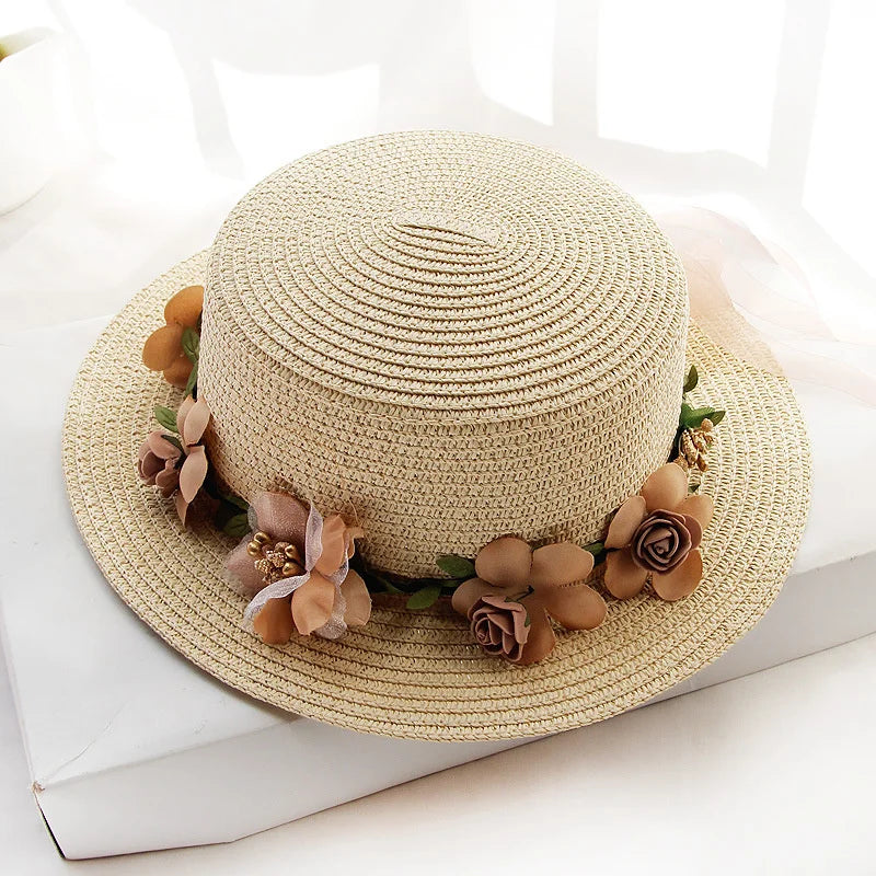 Chapeau de Paille à Fleur - La Maison du Chapeau
