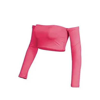 Crop top fluo
