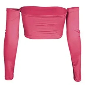 Crop top fluo