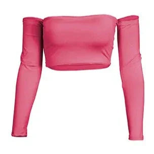 Crop top fluo