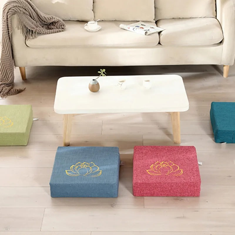 Coussin de méditation tibétain