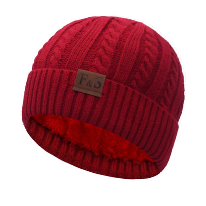 Bonnet Torsadé Doublé en Polaire - F&S Classic