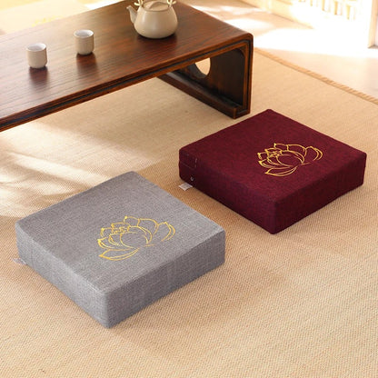 Coussin de méditation tibétain