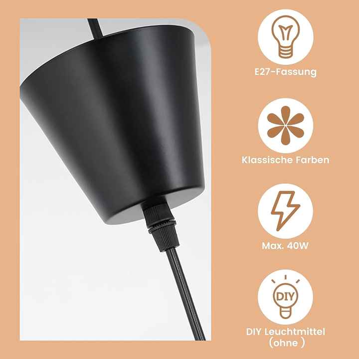 Suspension Vintage Moderne – Éclairage Élégant et Intemporel