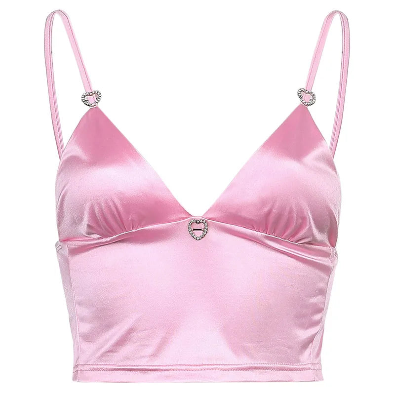 Femme corp top satin