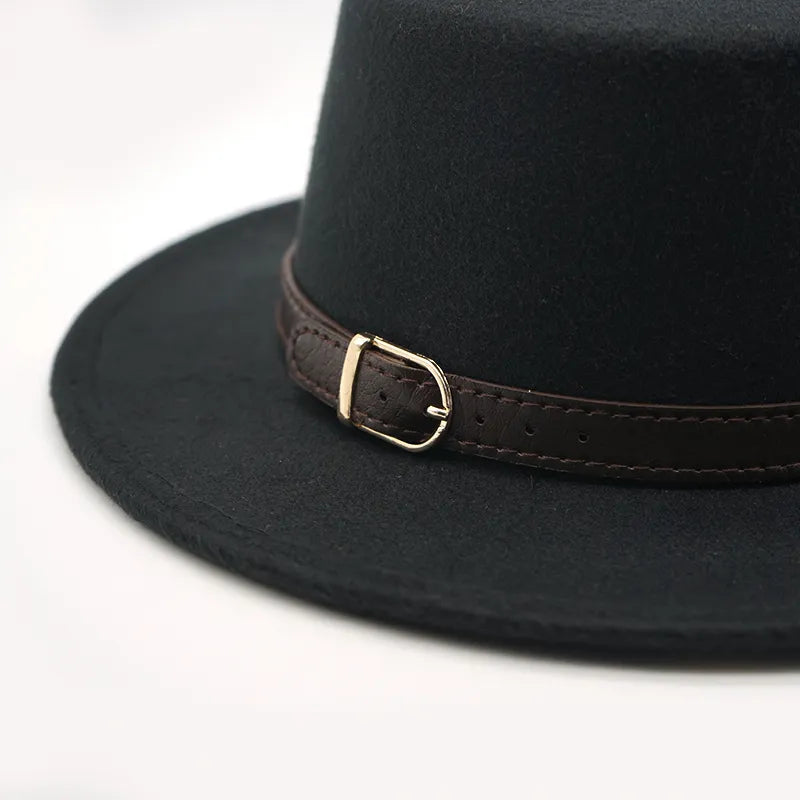 Chapeau Fedora Plat Classy Chic
