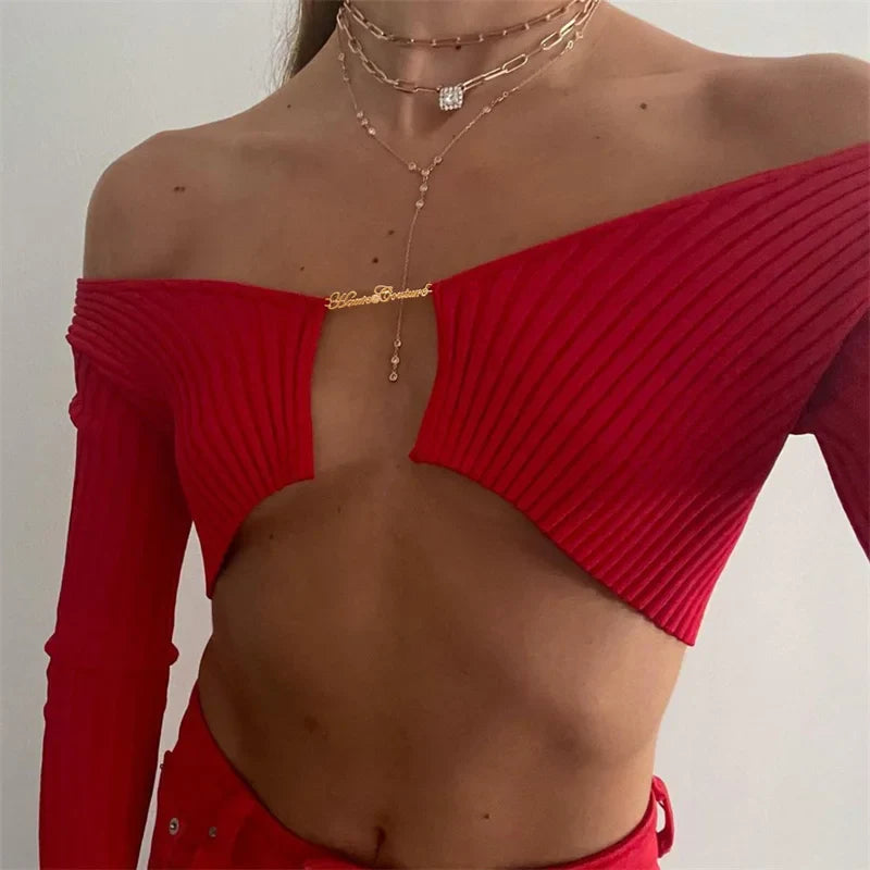 Crop top gilet