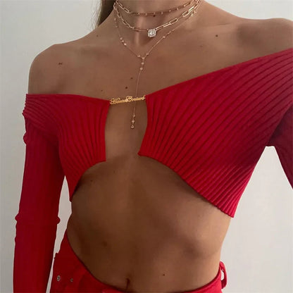 Crop top gilet