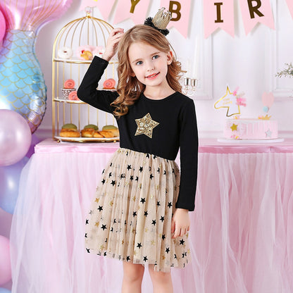 Robe Etoile Fille