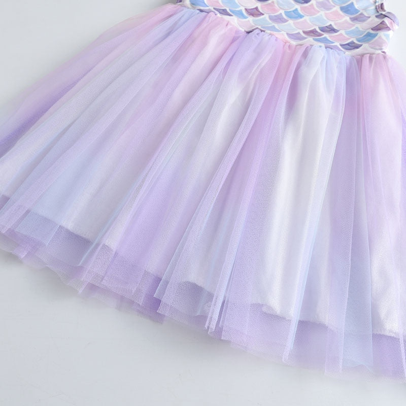 Robe de Princesse Fille violette