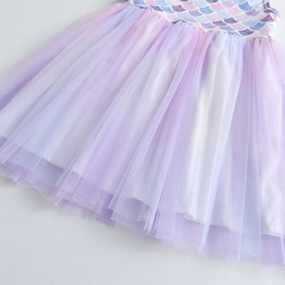 Robe de Princesse Fille violette