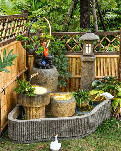 Fontaine a Eau de Jardin Moderne