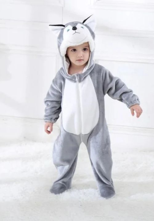 Combinaison Pyjama <br> Husky Bébé