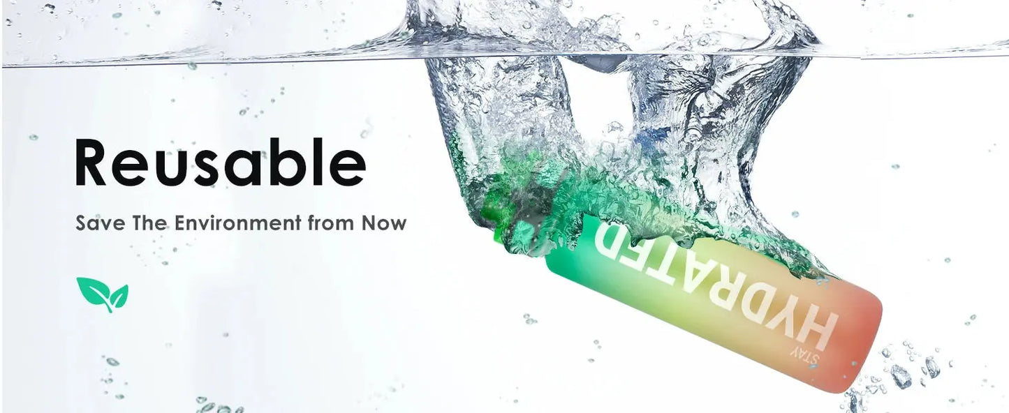 Hydrated gourde d'Eau réutilisable 1.0L