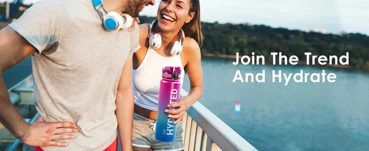 Hydrated gourde d'Eau réutilisable 1.0L