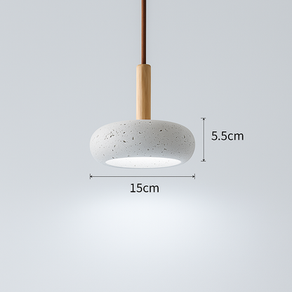 Lampe de chevet Suspendue à LED en Pierre