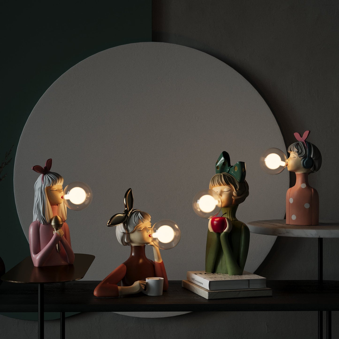 GlamLight - Éclairage de table pour intérieur élégant