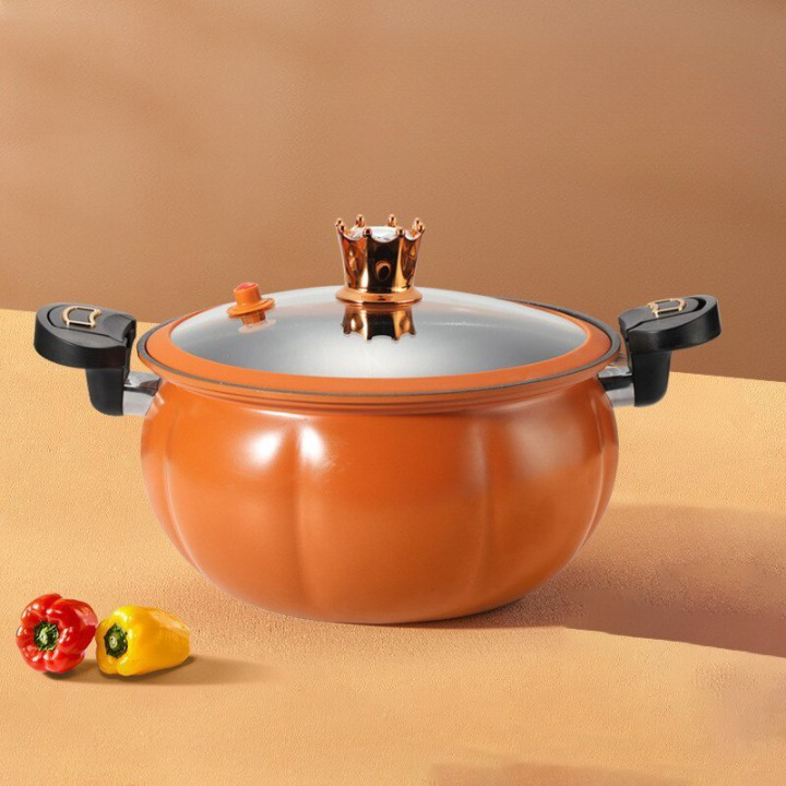 Marmite orange à micro pression