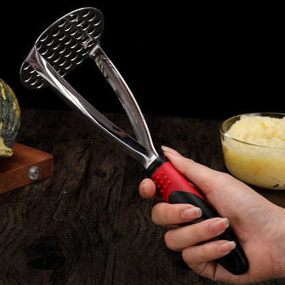 Presse-purée ergonomique en acier inoxydable