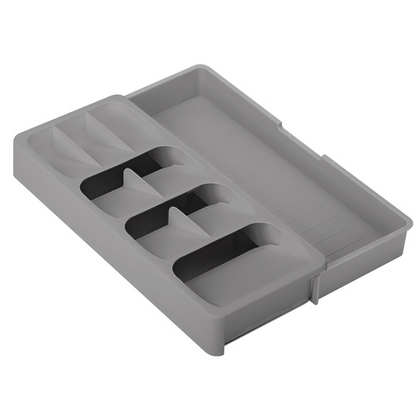 Range couverts rétractable en plastique
