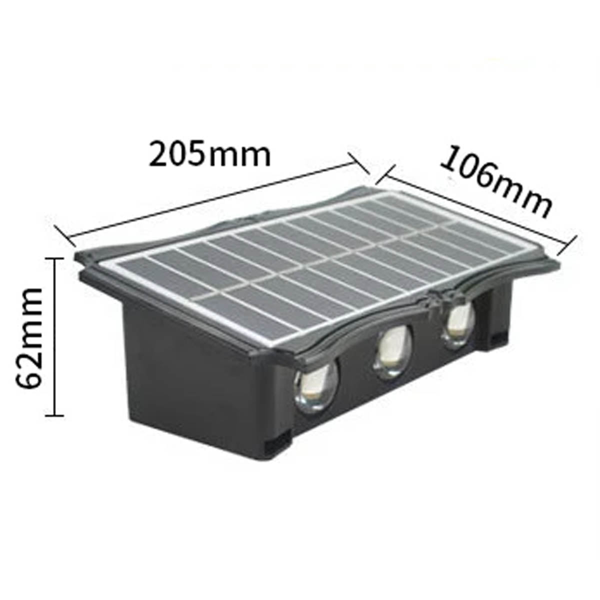 Lampe Murale Extérieur Solaire Décorative
