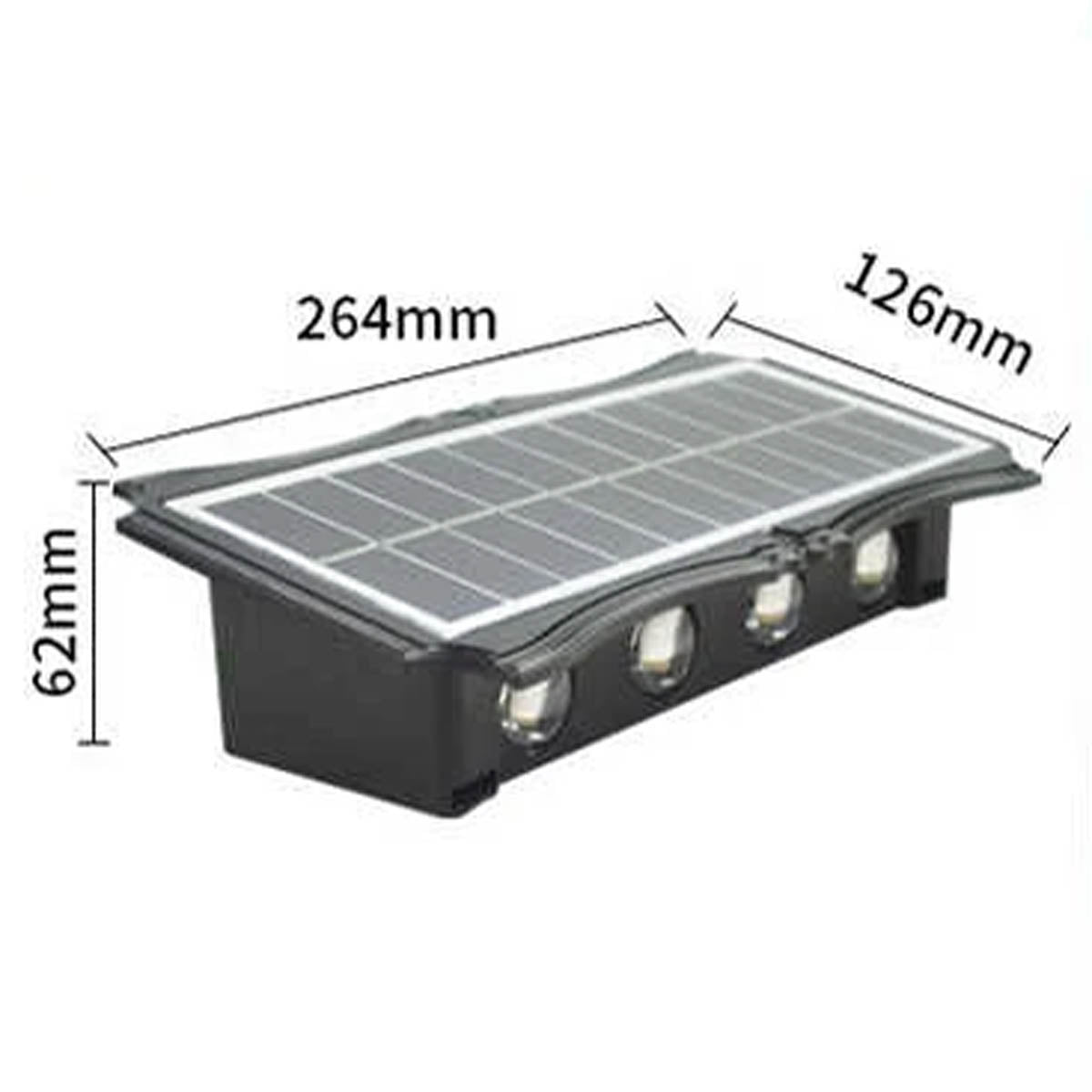Lampe Murale Extérieur Solaire Décorative