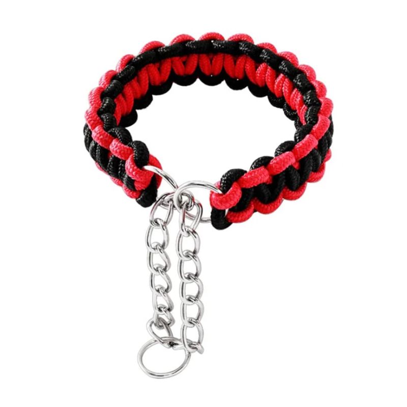 Collier Etrangleur Chien Macramé