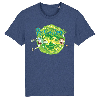 T shirt rick et morty lave