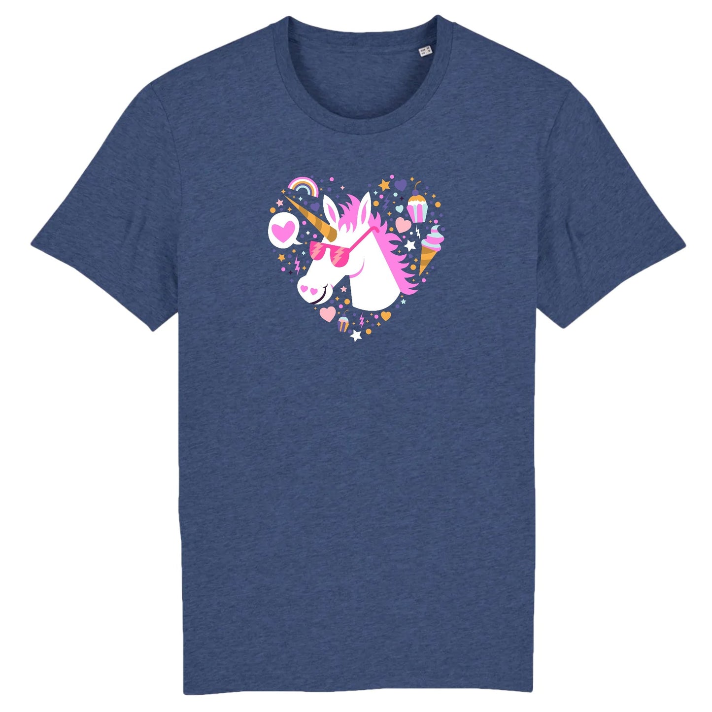 T shirt Licorne avec lunettes