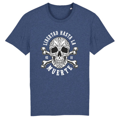 T shirt tete de mort mexicaine libertad