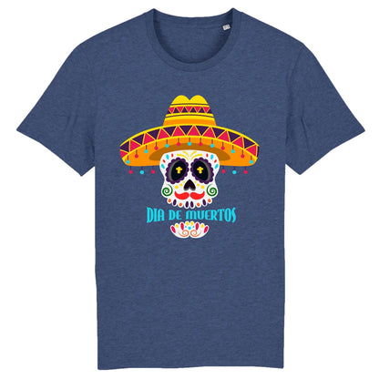 T shirt tete de mort mexicaine dia de muertos