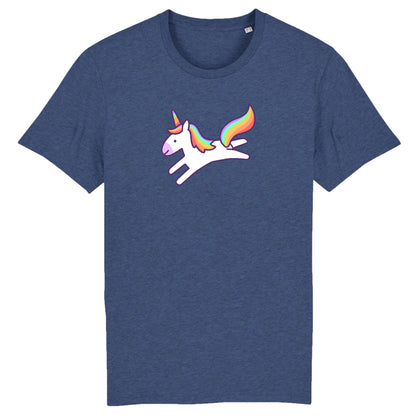 T shirt Unisex Licorne saute
