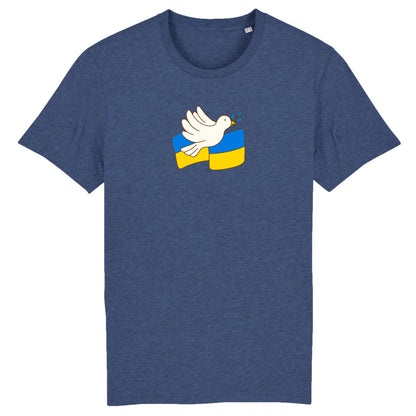 T shirt Unisex Ukraine appel à la paix