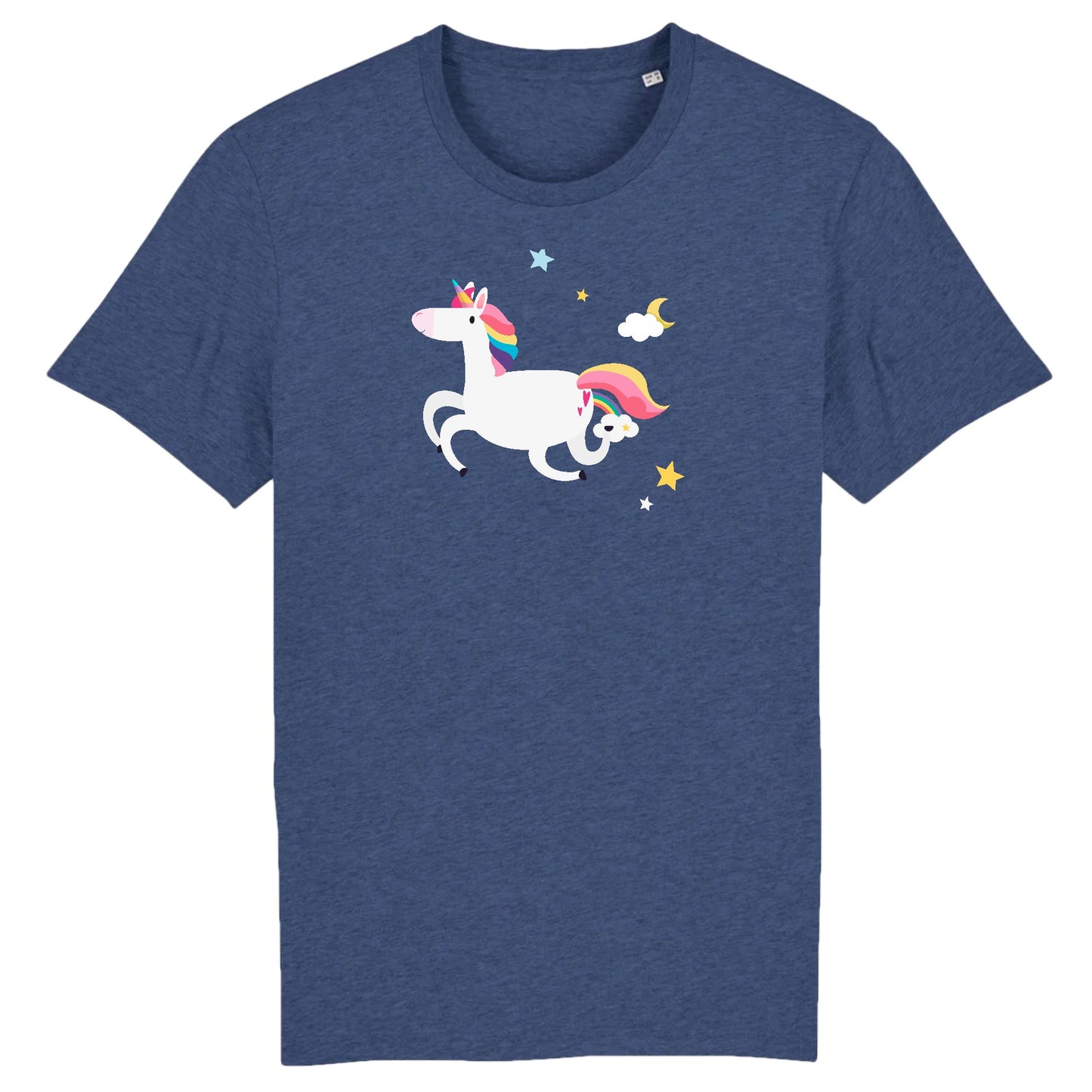 T shirt Licorne et étoiles