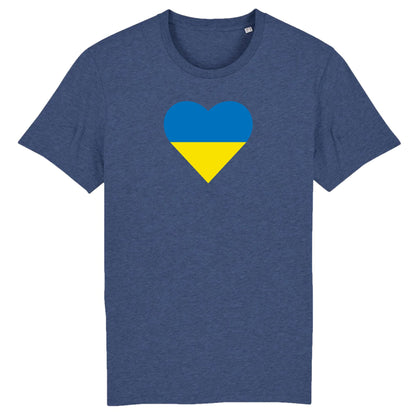 T shirt Ukraine Coeur