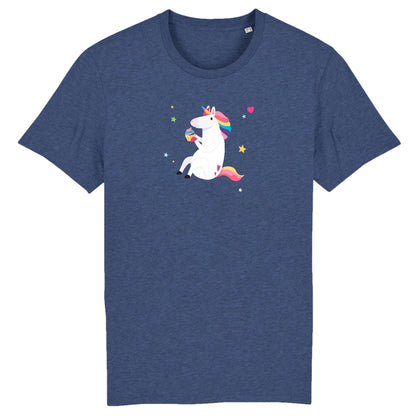 T shirt Unisex Licorne avec cupcake