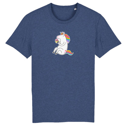 T shirt Unisex Licorne s'assoit