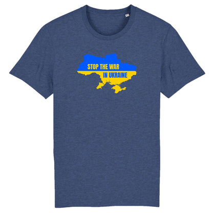 T shirt Unisex Ukraine carte du pays