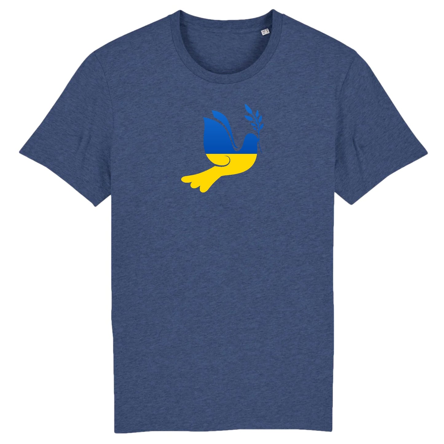 T shirt Unisex Ukraine Colombe de la Paix
