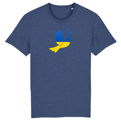T shirt Unisex Ukraine Colombe de la Paix