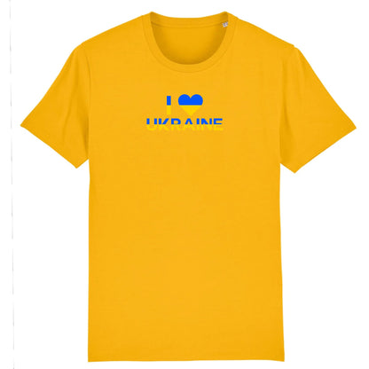 T shirt Unisex J'aime l'Ukraine