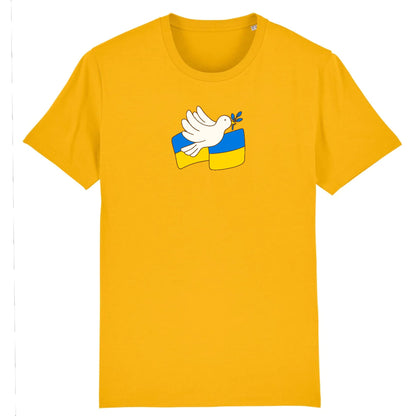 T shirt Unisex Ukraine appel à la paix