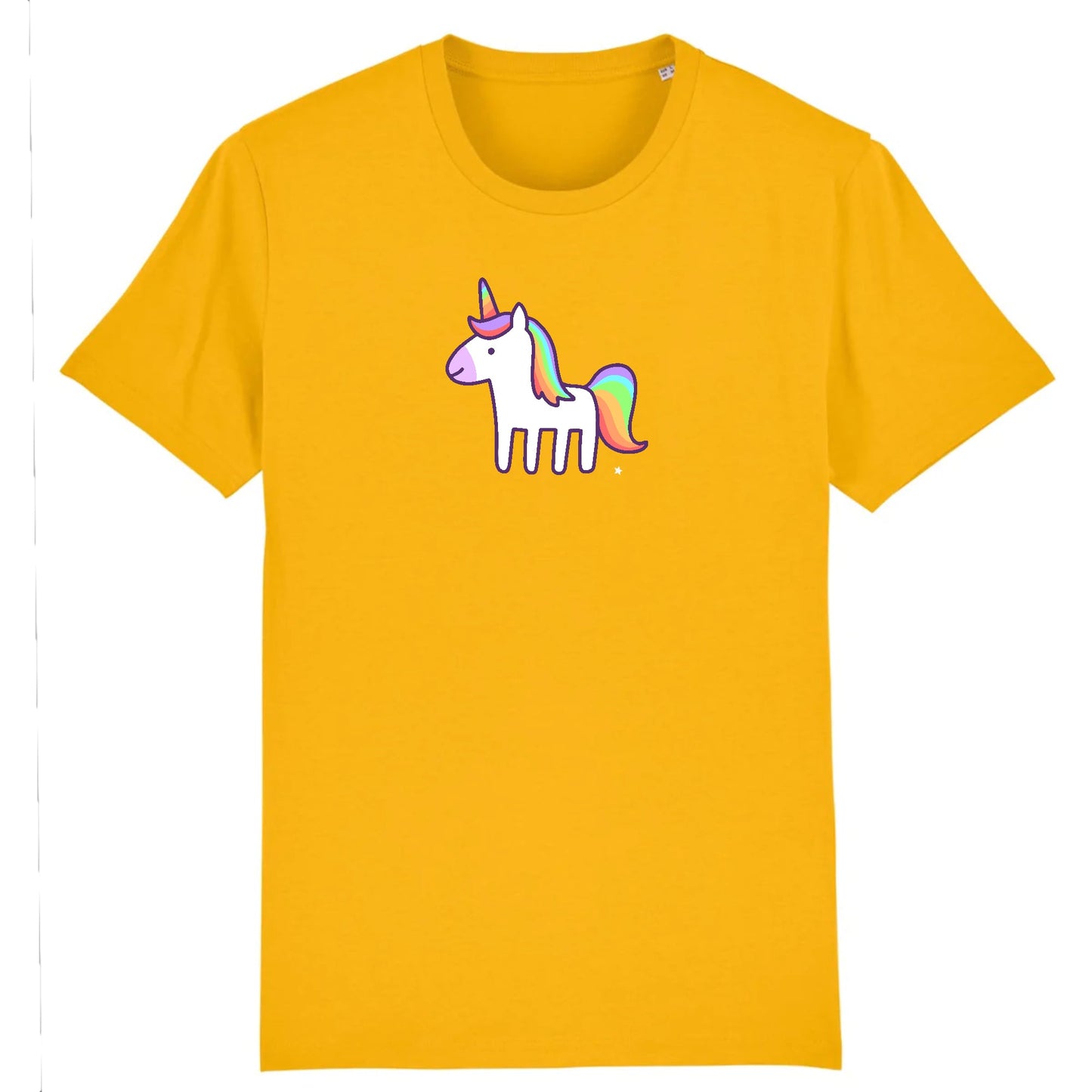 T shirt Unisex Licorne Arc en ciel