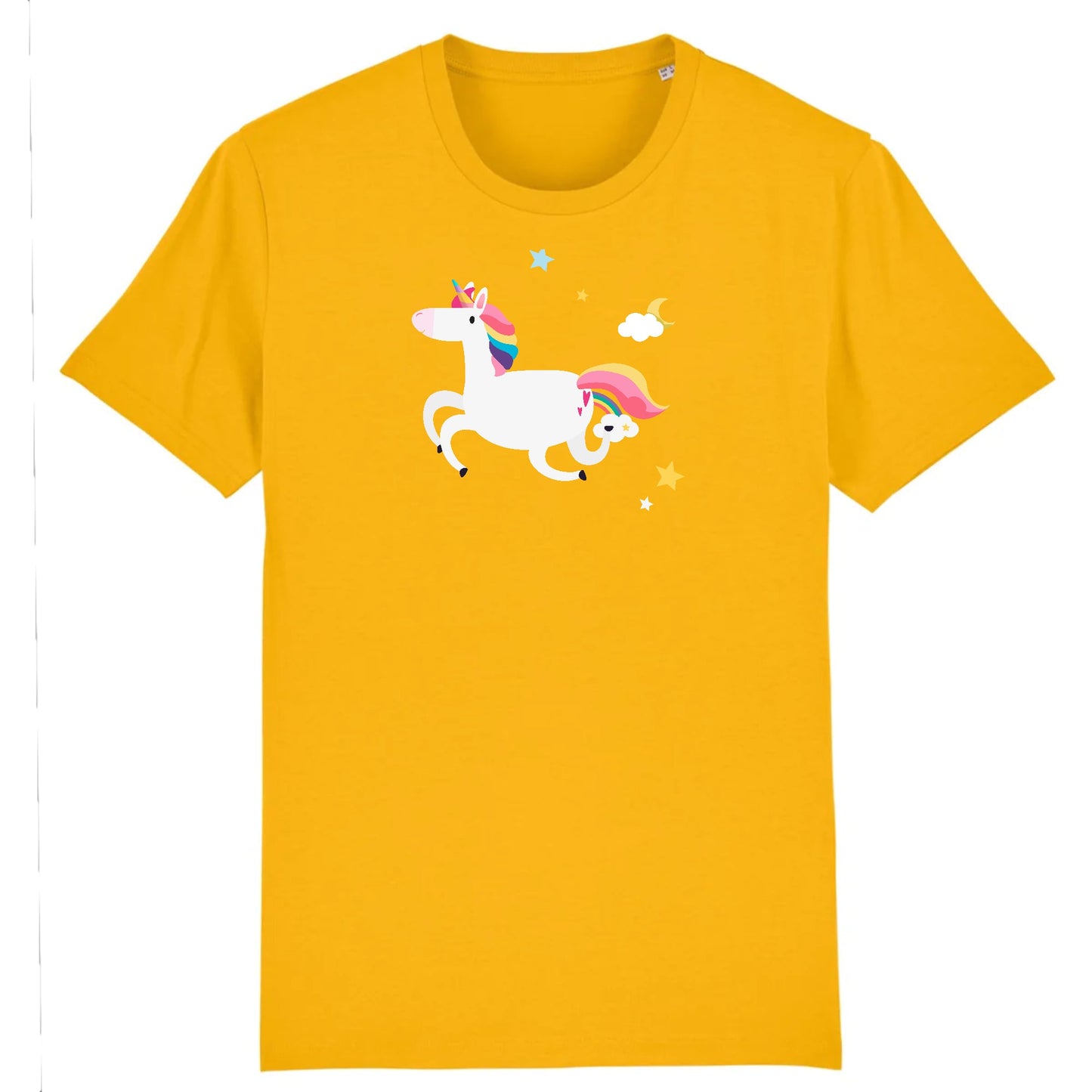 T shirt Unisex Licorne et étoiles