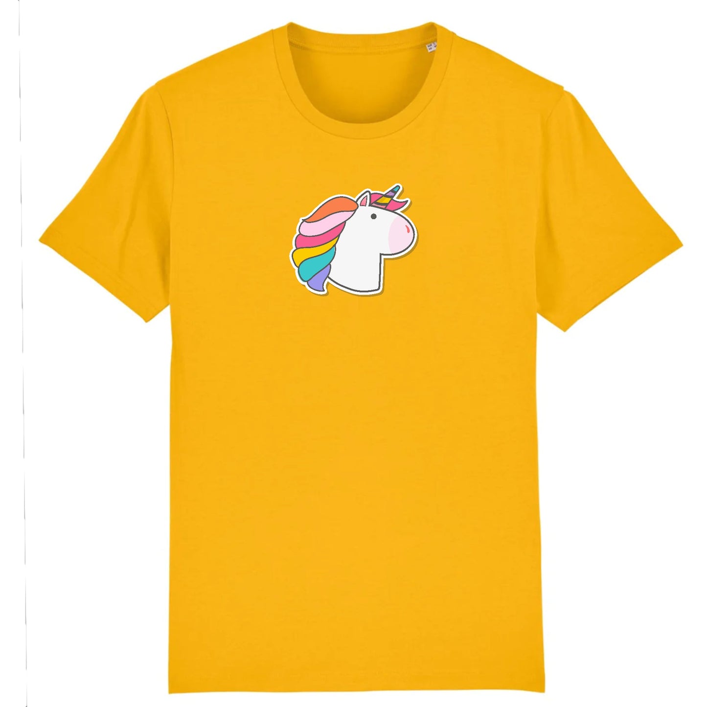 T shirt Unisex Licorne visage