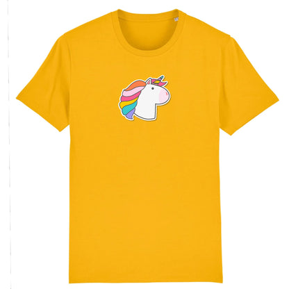T shirt Unisex Licorne visage