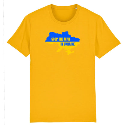 T shirt Unisex Ukraine carte du pays
